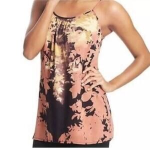 Cabi Womens size Small Sunset Tank Top Sleeveless Cami Adjustable Straps